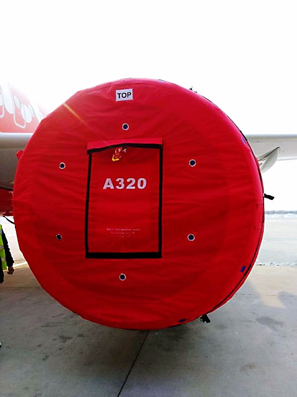 A320发动机保护罩